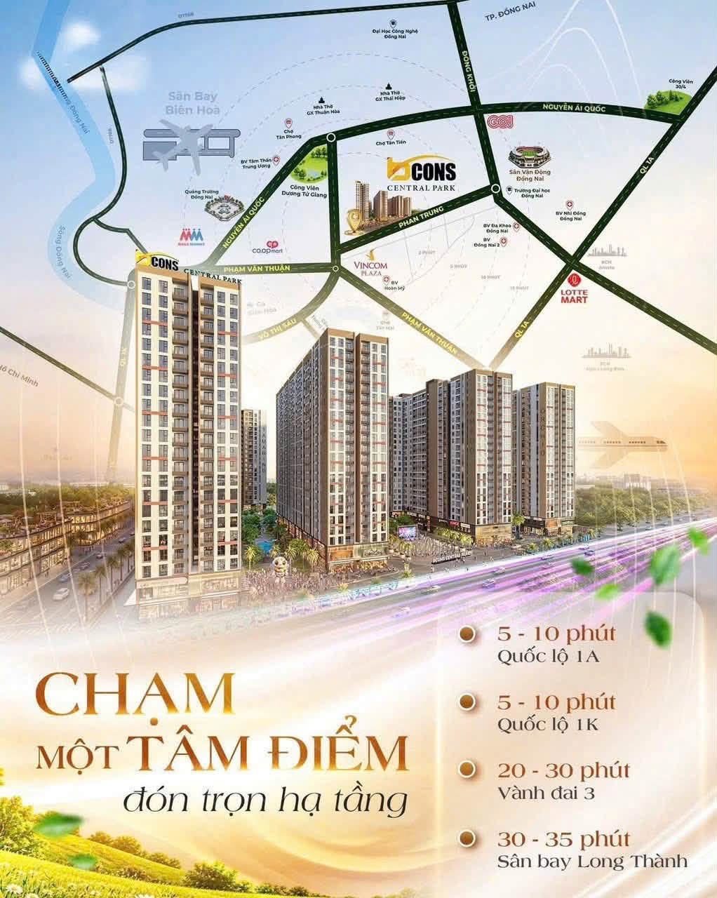 Căn hộ Trung tâm Biên Hoà, TP Đồng Nai