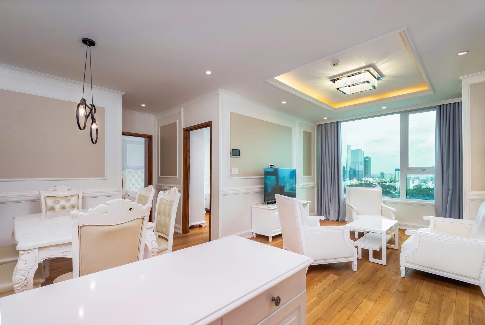 Cho thuê căn hộ Leman Luxury Q3 , 117 nguyễn đình chiểu, 2pn 2wc