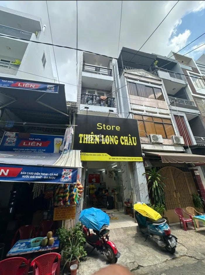 BÁN NHÀ HXH 10 MÉT NGUYỄN ĐÌNH CHIỂU Q3 - 3.4x12 - 13 tỷ 350