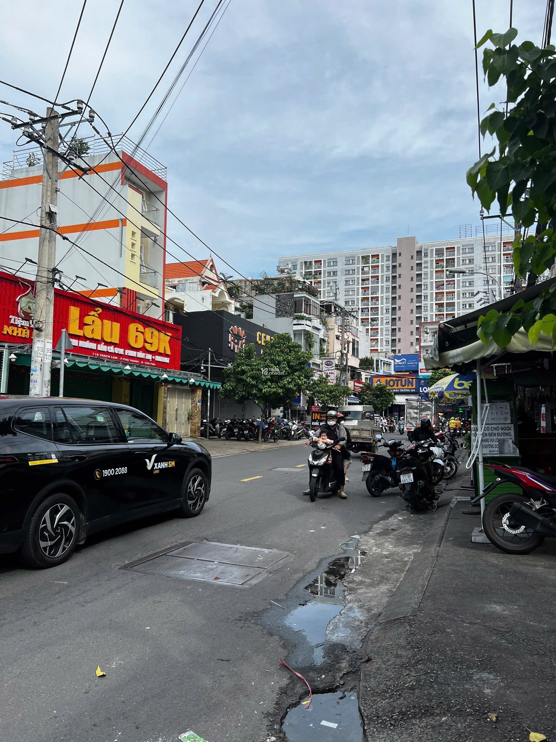 Hẻm xe hơi 8m Thạch Lam - 80M2 - Giá Ngon