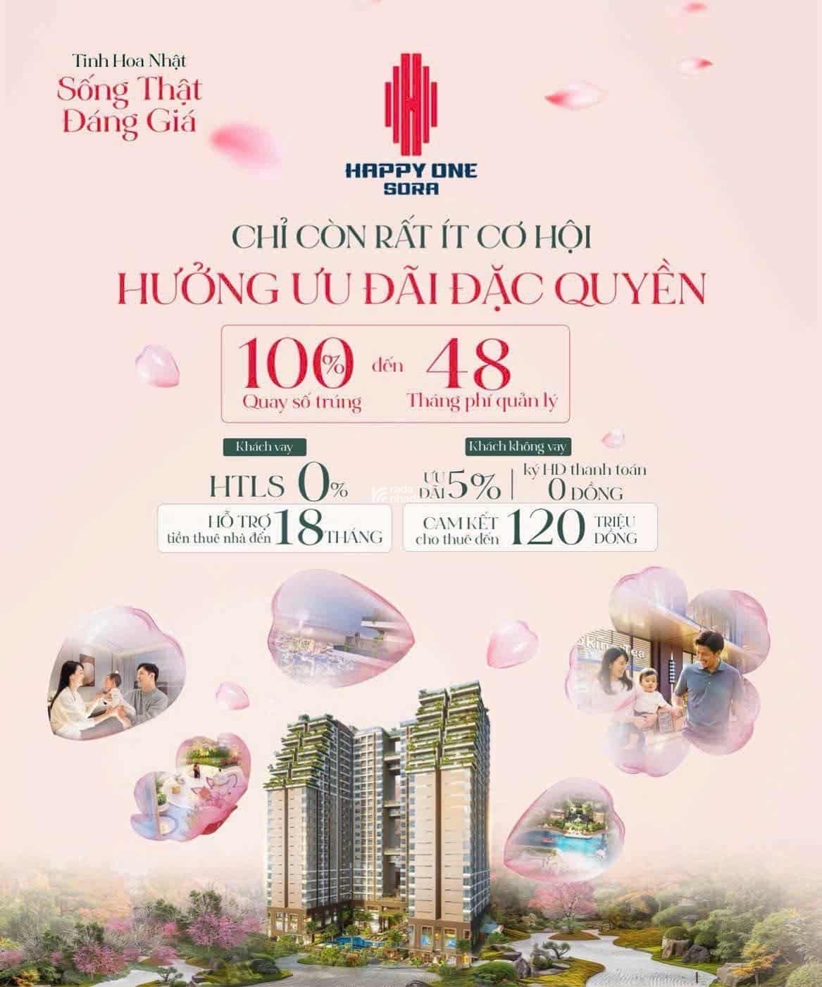 Căn Hộ Happy One Sora Tinh Hoa Nhật