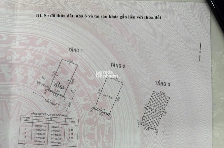 Siêu phẩm 3 tầng - HXH - hàng hiếm khu VIP Bàu Cát - Phường 14 - Tân Bình - Giá chỉ 5.1 tỷ 