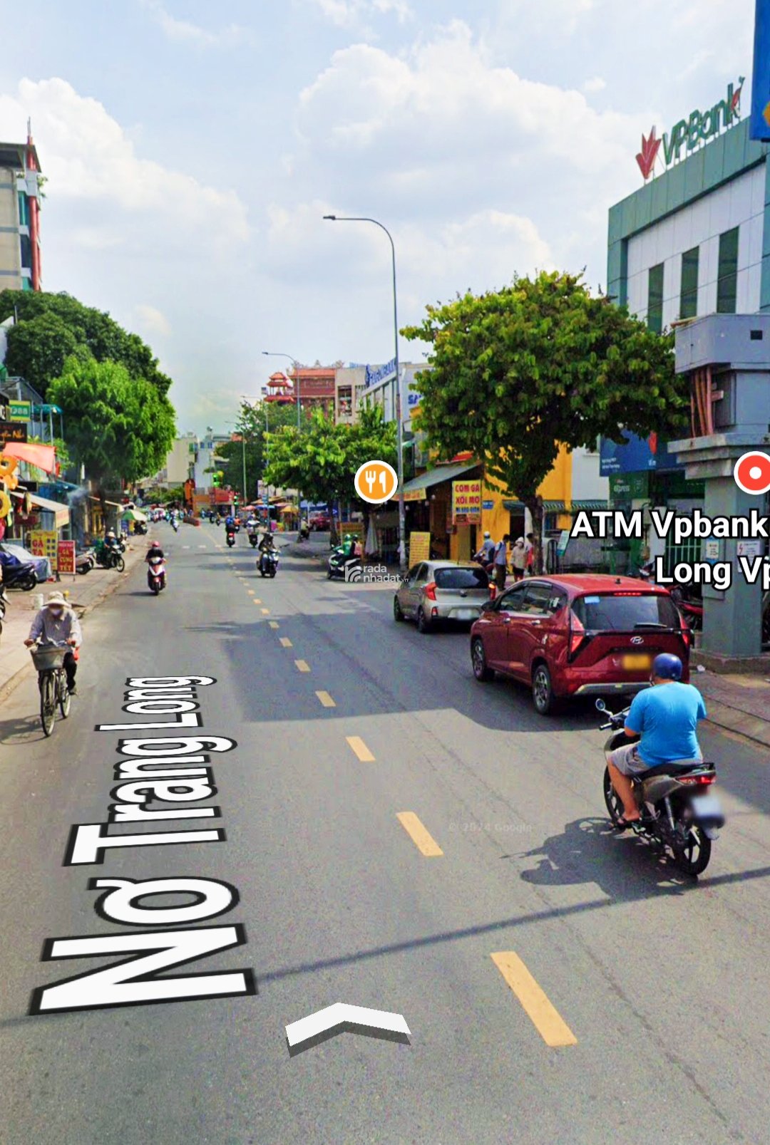 MẶT TIỀN HẺM 6M - ÔTÔ QUAY ĐẦU - KHU BIỆT THỰ - NƠ TRANG LONG - NGANG 8M DT ĐẤT 85M2 - NHỈNH 12 TỶ 