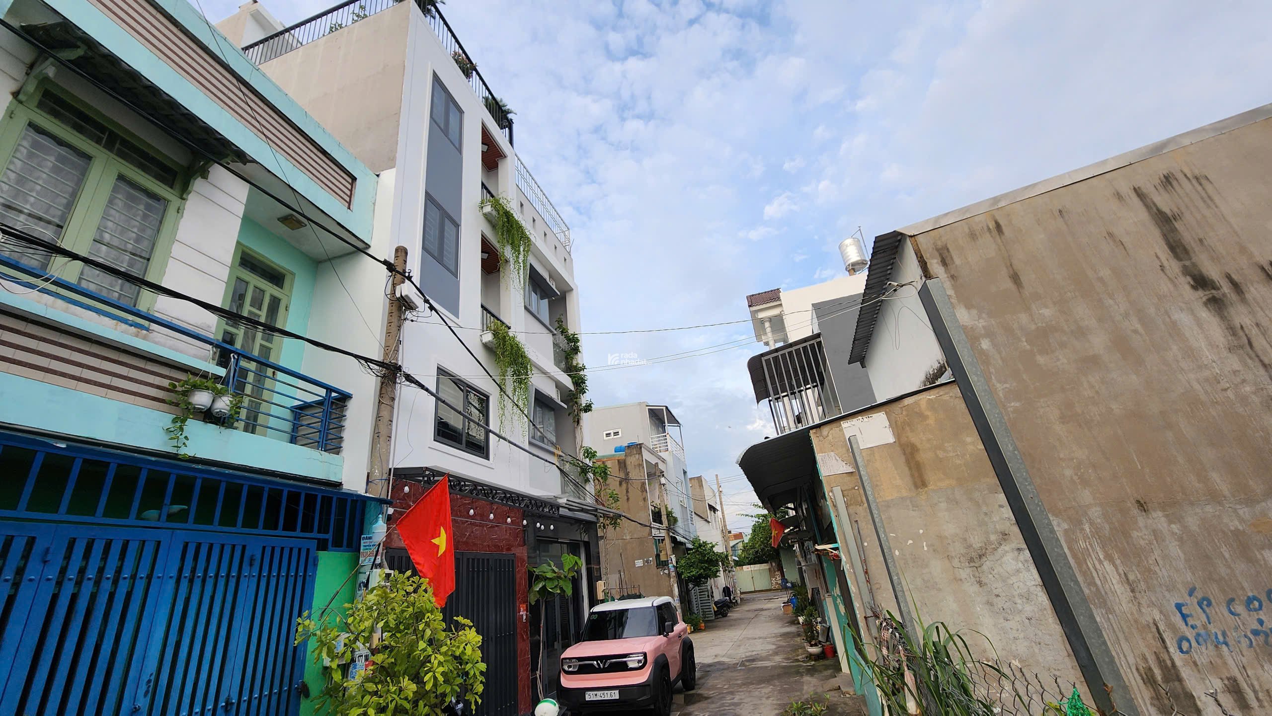 NHÀ PHỐ MỚI 4 TẦNG - HẺM 1/ QUỚI AN, THẠNH XUÂN 25 - P. THỚI AN, Q12