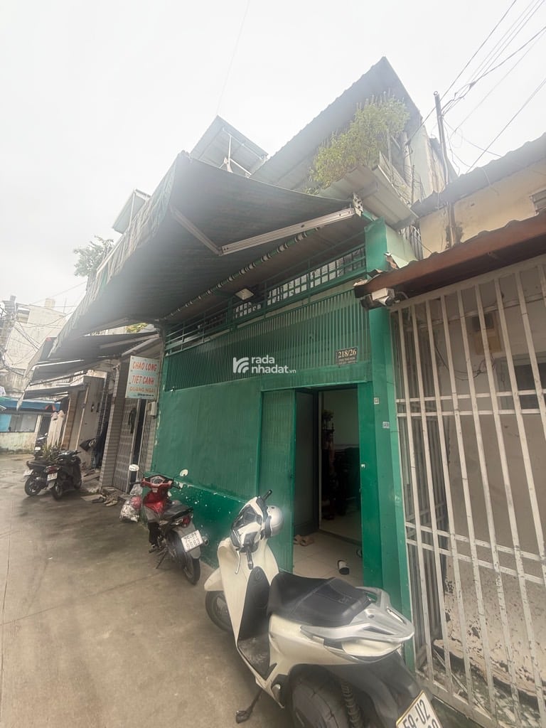 NGAY CHỢ VẢI, HẺM XE HƠI PHÚ THỌ HÒA, TÂN PHÚ, 117M2 HIẾM CÓ. GIẢM 550TR CHỈ 9.5T