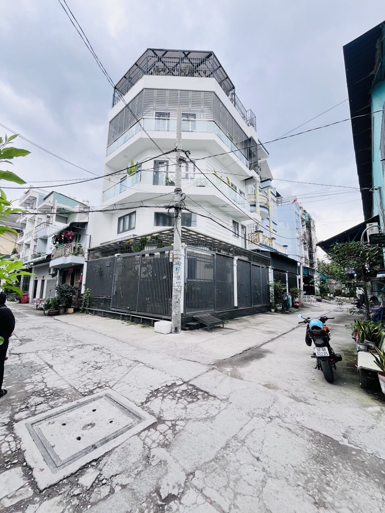 Nhà siêu đẹp đường Nguyễn Quý Yêm , Lô góc 3 mặt hẻm xe hơi đổ cửa DTS 215.8m2 ,