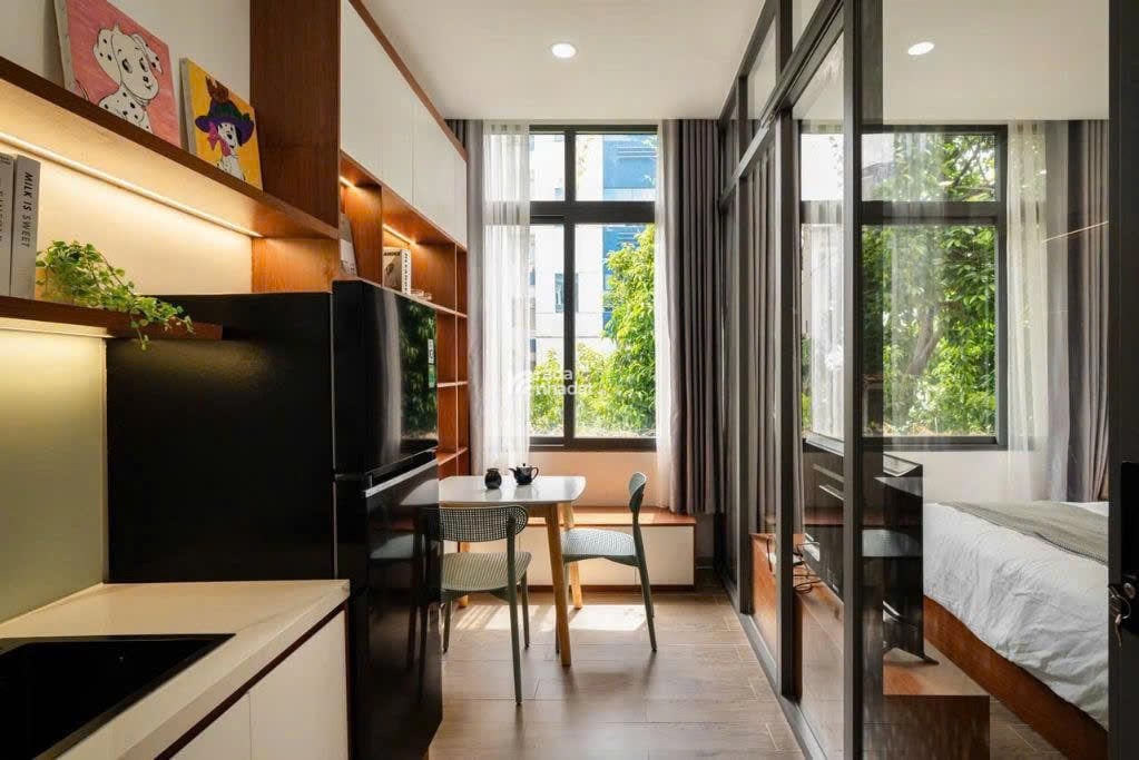 1PN TÁCH BẾP CỬA SỔ VIEW XANH LÝ VĂN PHỨC, Q1