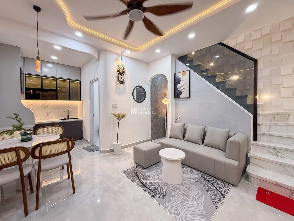 SÁT HẺM XE HƠI PHAN VĂN TRỊ, BÌNH THẠNH, 5.1M BỀ NGANG MỚI. GIẢM 350TR CHỈ CÒN 6.27T TL 