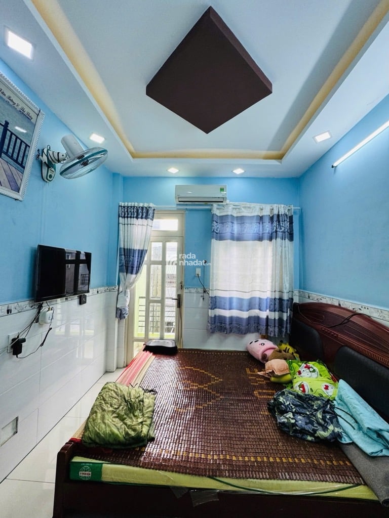 BÁN NHÀ HẺM XE HƠI TÂN TẠO 24M2 4 TẦNG 2.X TỶ KẾ AEON TÊN LỬA BÌNH TÂN