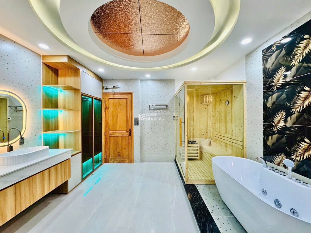 Bán nhà khu đồng bộ vip 6 tầng, thang máy, gara ôtô, 65m2, ngay chợ An Nhơn Gò Vấp, 13.x tỷ