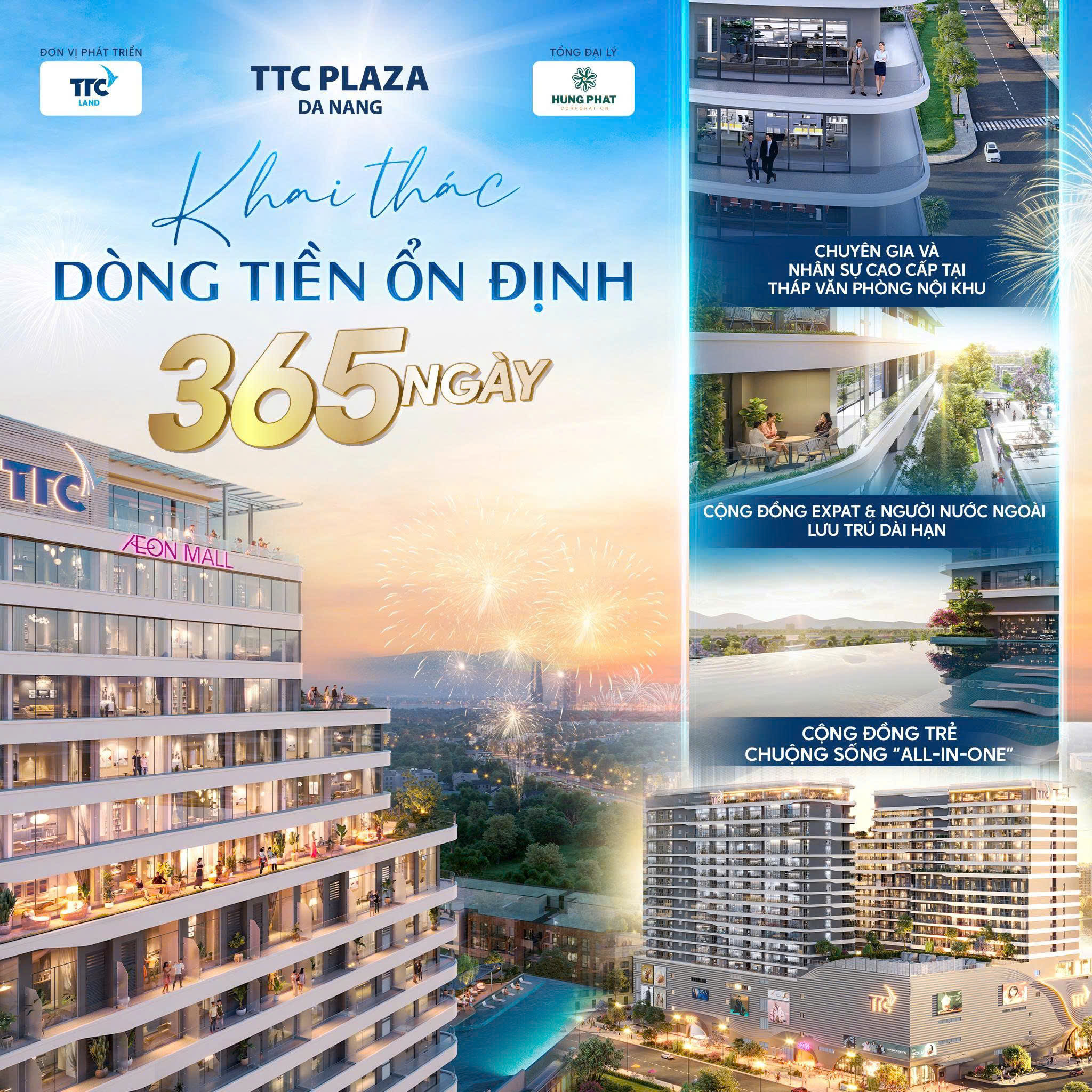 Căn hộ TTC Plaza Đà Nẵng - Không cần đi đâu xa để tận hưởng cuộc sống