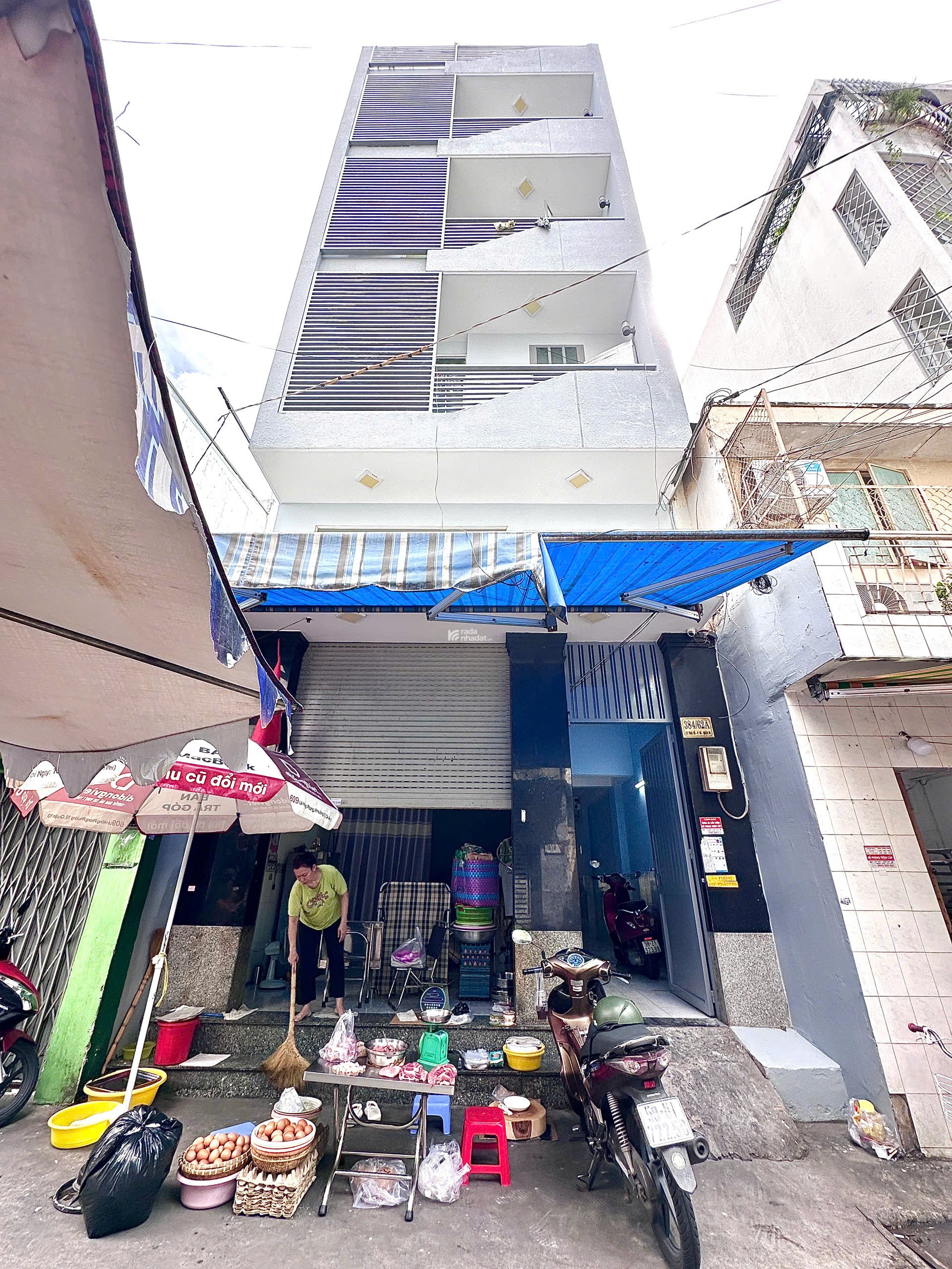 BÁN NHÀ HXH LÝ THÁI TỔ - 5x17 - 6 tầng - giá 21 tỷ 