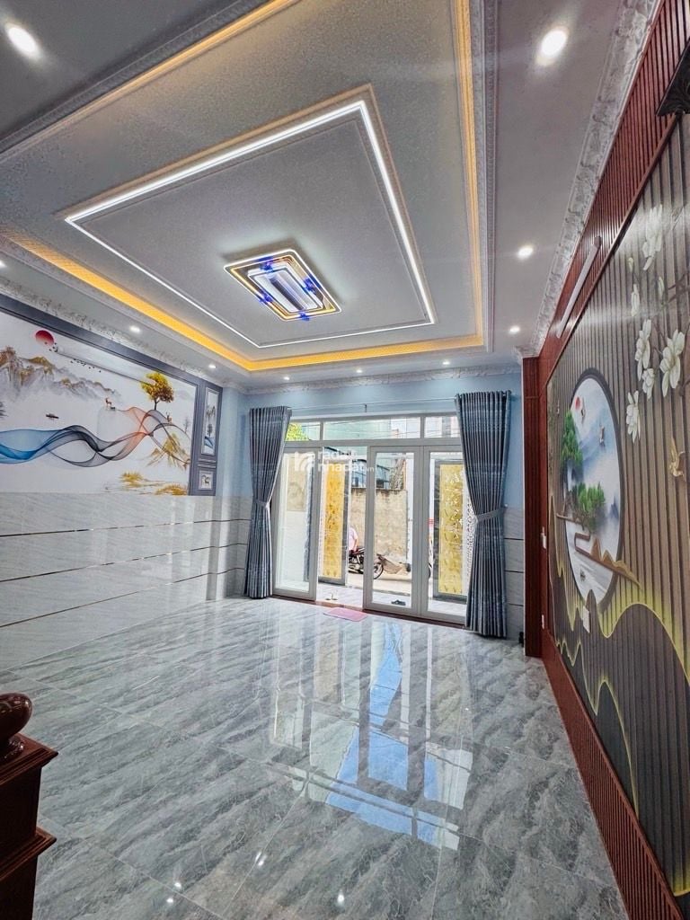 BÁN NHÀ MỚI : Đường số 12 -BÌNH TÂN    DT: 64M2 4TÂNG . 5 13     GIÁ :  6.9 tỷ TL