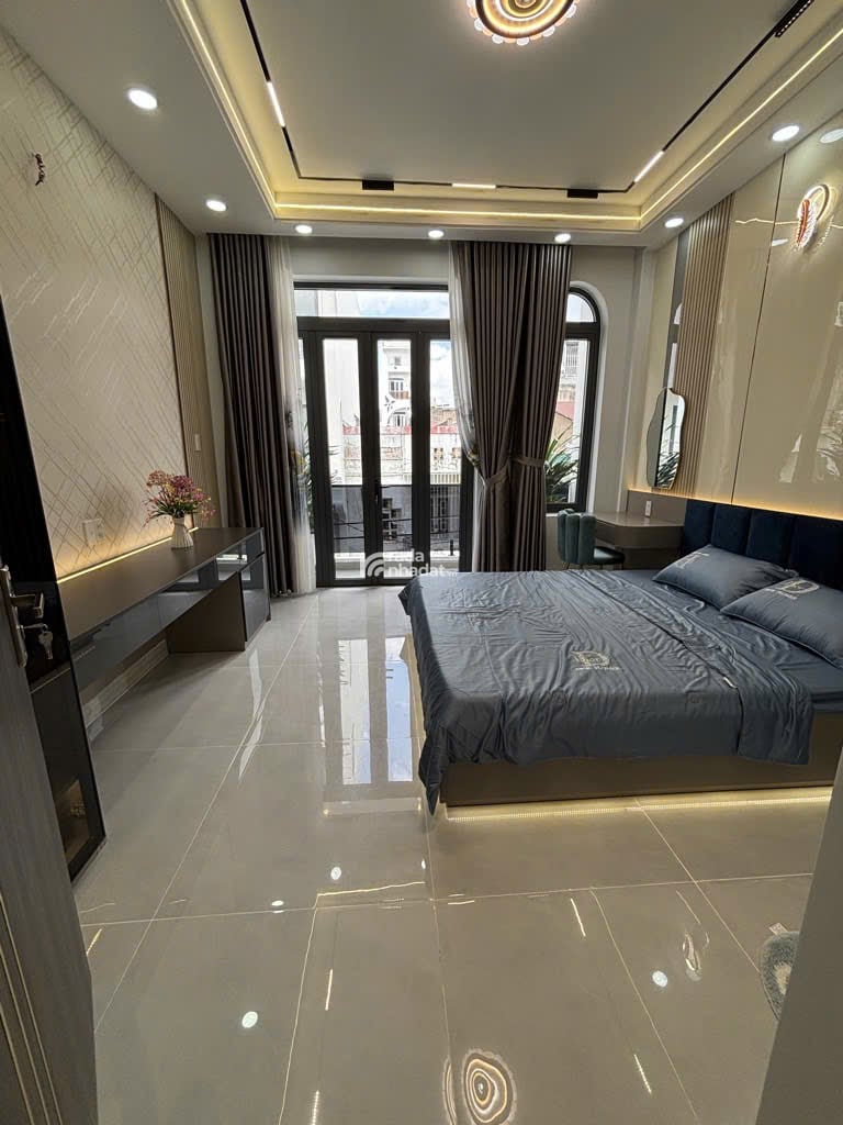 Nhà mới 5 tầng 4x14m Thang máy  Lê Văn Thọ  P14  Gò Vấp  Hẻm 6m  Giá 11.8 Tỷ