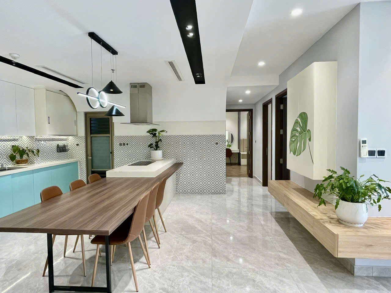 CHO THUÊ MIDTOWN THE PEAK - 130M2 - 3 PHÒNG NGỦ - NHÀ MỚI ĐƯỢC TÂN TRANG
