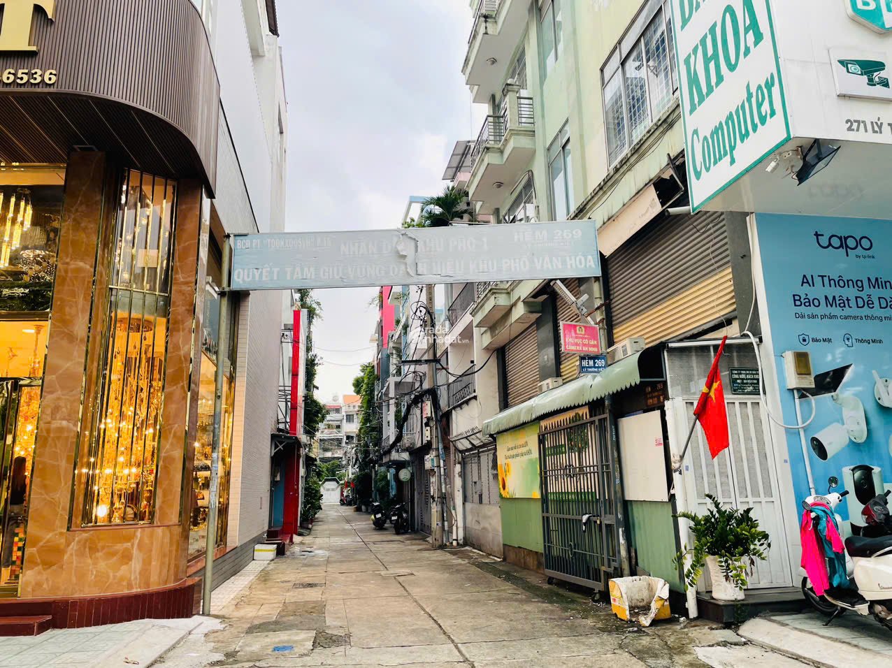 BÁN NHÀ ĐÔI 8x17m, KHU LỮ GIA P15 QUẬN 11