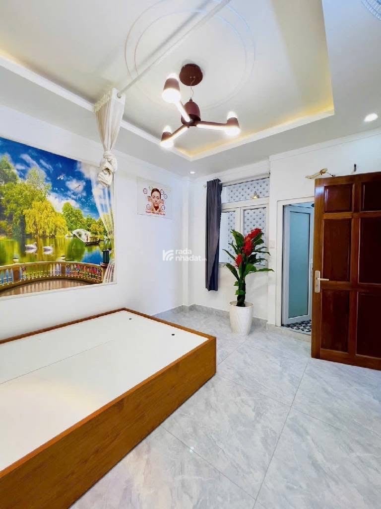 NHÀ 5 TẦNG, THANG MÁY - NGANG 5.5M - ĐƯỜNG 8M - KDBB, XE HƠI THÔNG - GIÁ 13.1 TỶ TL.