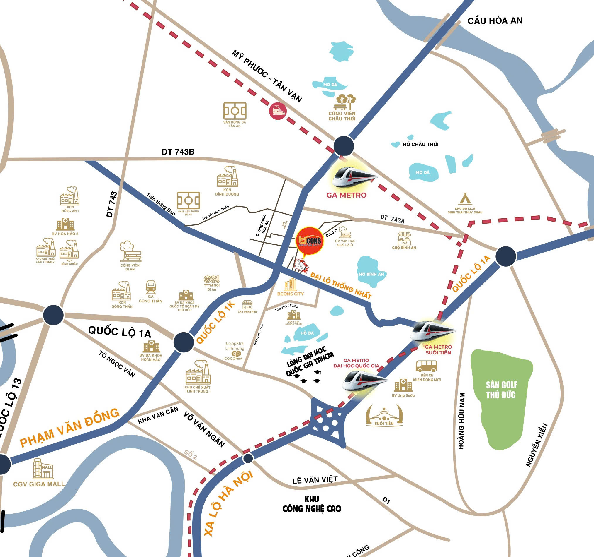 Dự Án Bcons Center City Ưu Đãi CK gần 6%