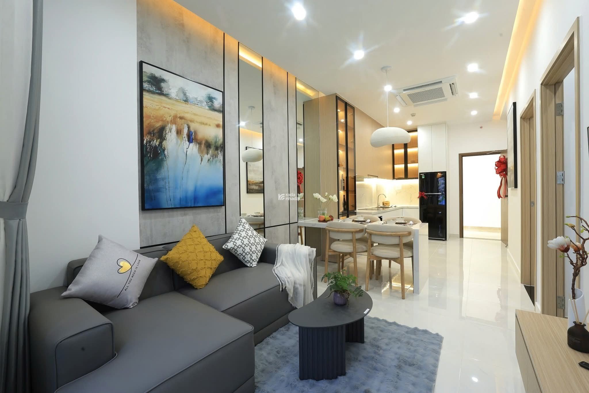 CĂN 2PN, 52M2 NGAY TRUNG TÂM, RỘNG RÃI, TRẺ TRUNG, HIỆN ĐẠI