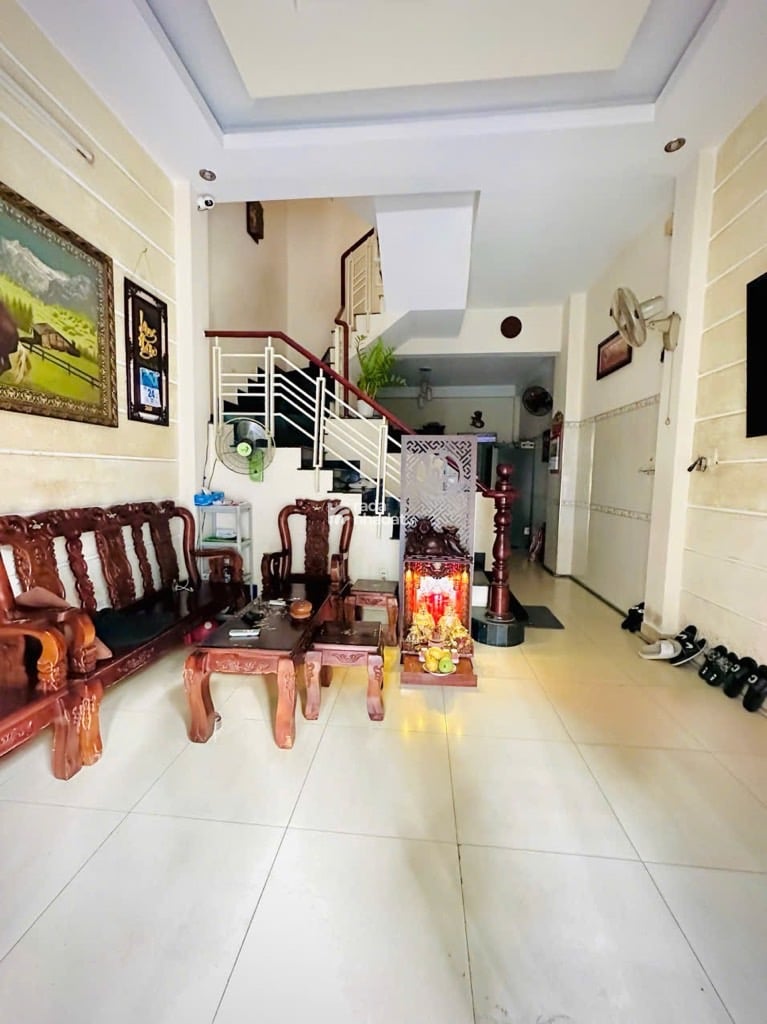 3 TẦNG - 2 MẶT HẺM 6M GẦN MẶT TIÊN- THOẠI NGỌC HẦU  - TÂN PHÚ-DT: 4*21M - 9 TỶ 2