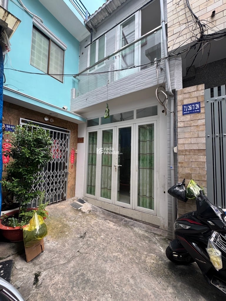 SÁT HẺM XE HƠI NGUYỄN BẶC, TÂN BÌNH, 26M2 CÓ KC Ở NGAY. GIẢM 350TR CHỈ 4T TL 