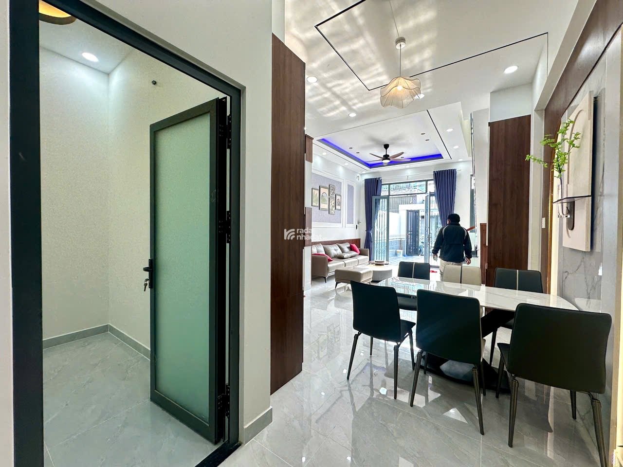 Bán nhà giáp hóc môn, xã Mỹ Hạnh, shr hoàn công có 3Pn, nhà mới xây