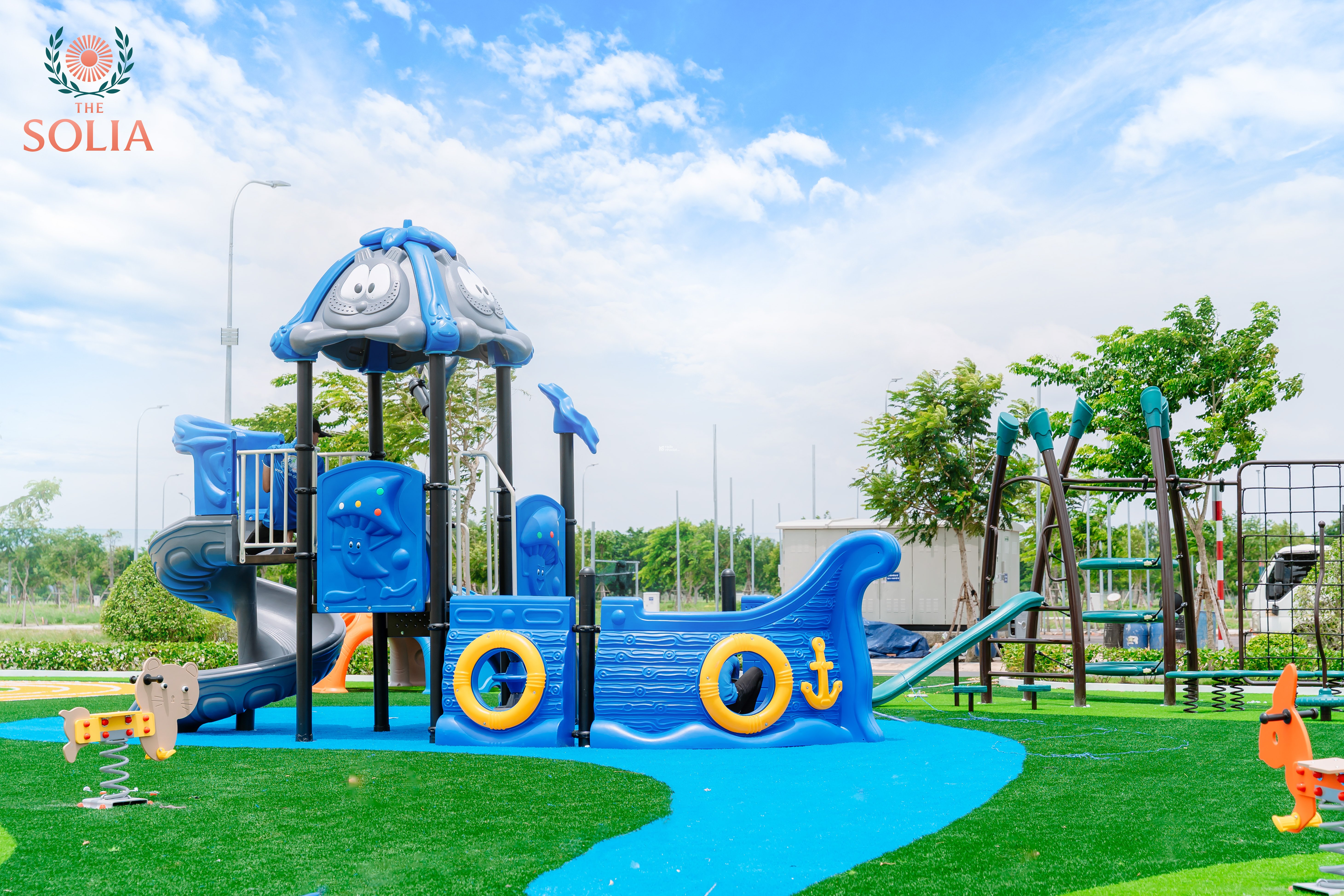 THE SOLIA - Đất Nền Giá Rẻ Sổ Sẵn - Chỉ 600 Triệu/100m2 - Mặt Tiền Vành Đai 4 - NHANH TAY KẺO LỠ