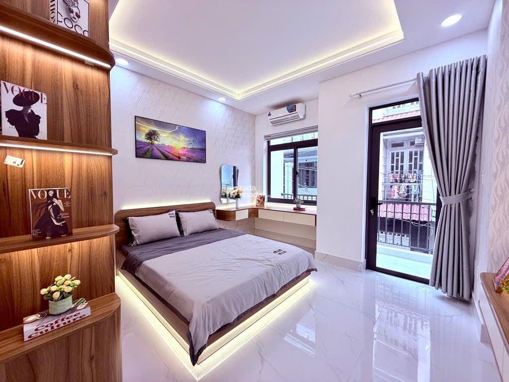 Nhà đẹp 4 tầng  Phạm Văn Chiêu  An Tây Hội ( P14 cũ)  Gò Vấp  Hẻm 4.5m  4x15m  Giá 6.99 Tỷ