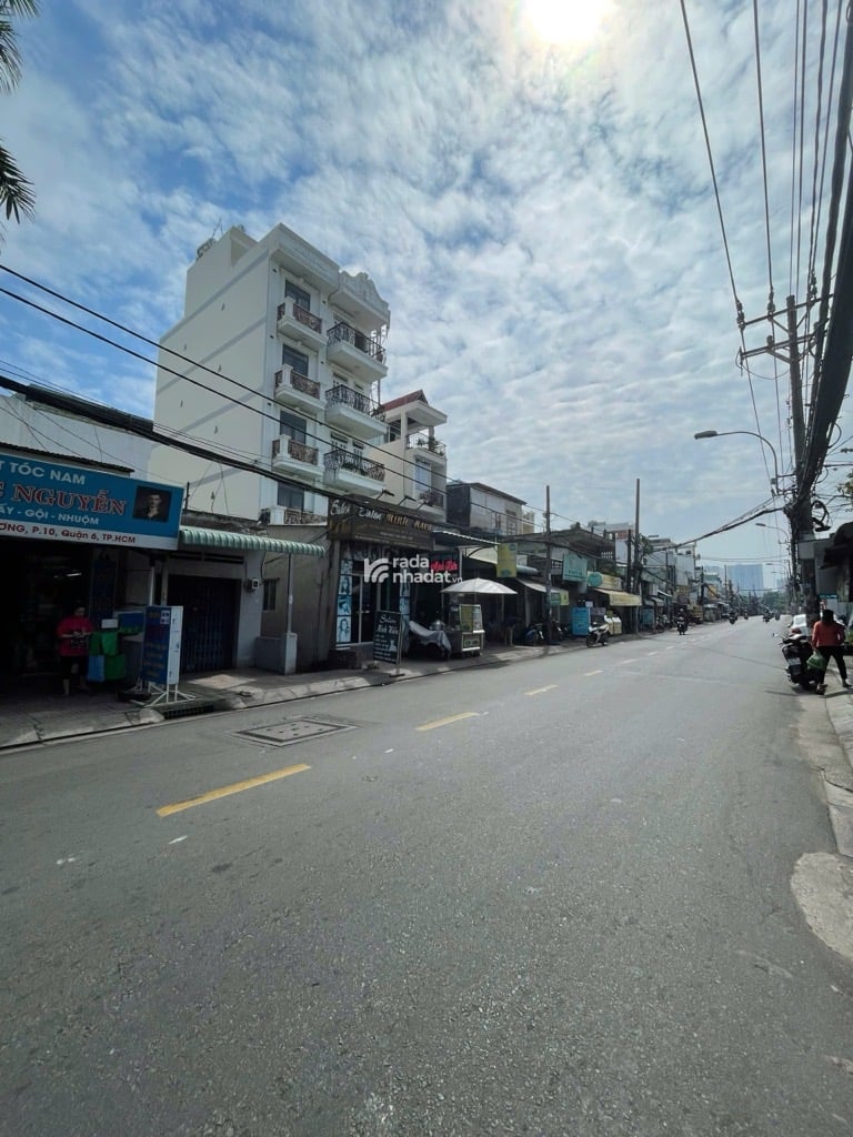 BÁN NHÀ MẶT TIỀN AN DƯƠNG VƯƠNG PHƯỜNG 10 QUẬN 6 70M2 7 TỶ TIỆN XÂY MỚI KINH DOANH