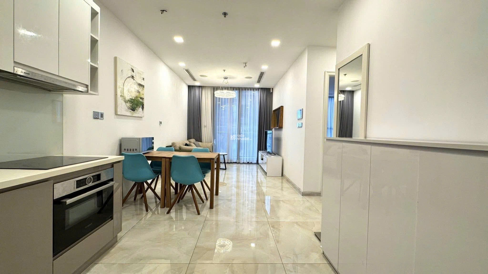 Cho thuê căn hộ VHGR 1PN full nội thất. 