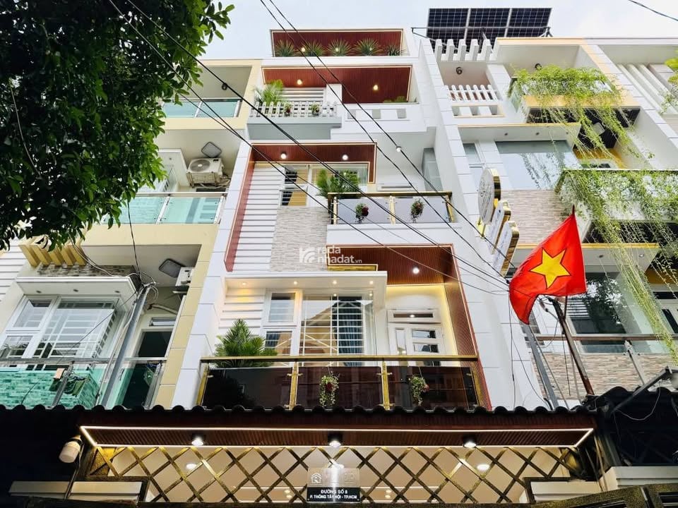 Bán nhà 126/2B Đường số 8 Phường 11, DT 4x16m, 1 trệt 3 lầu. Giá 8,6 tỷ TL