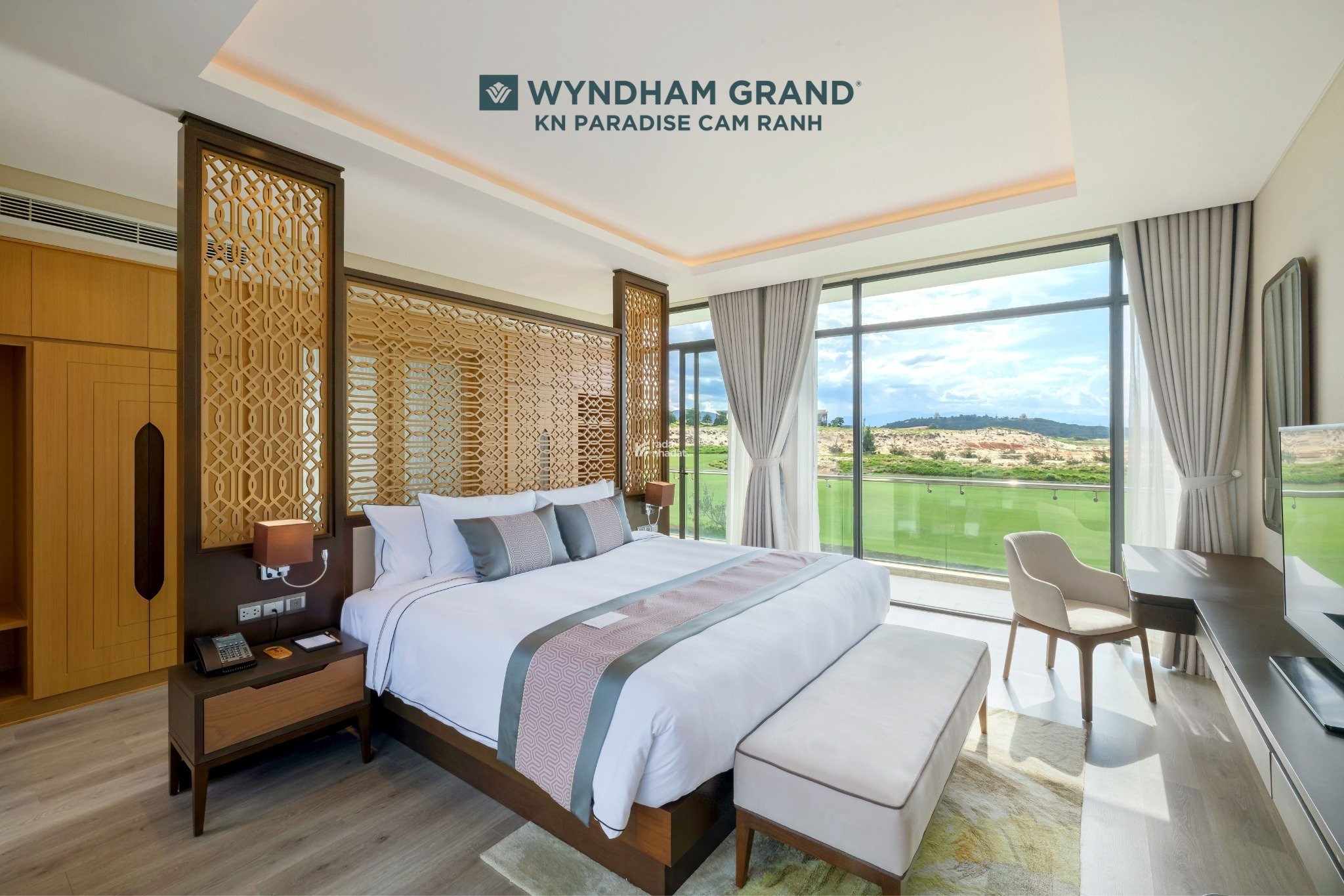 BÁN BIỆT THỰ WYNHDAM CAM RANH 4PN, VIEW GOLF - BIỂN GIÁ 27.5 TỶ