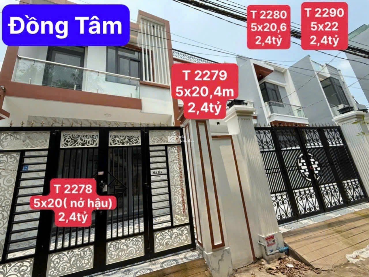 Bán nhà phố gần KCN Cầu Tràm, Cần Đước-Long An. Giá trọn gói từ 1Tỷ65...