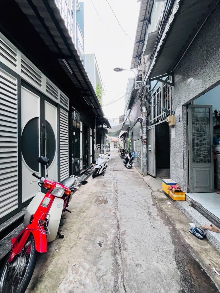 BÁN NHÀ HẺM 290 DƯƠNG BÁ TRẠC, P1, QUẬN 8