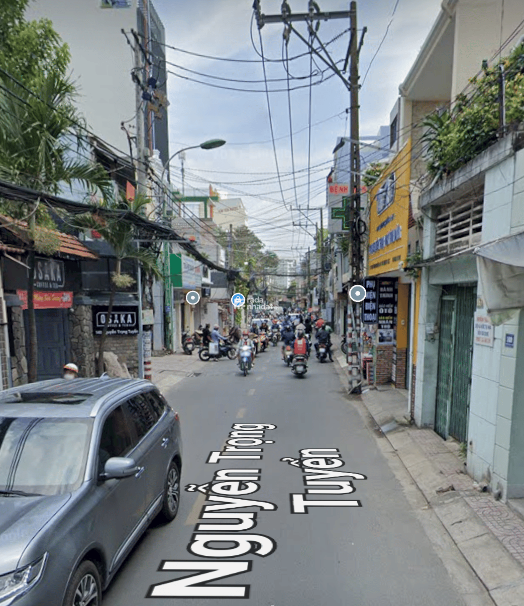 177 nguyễn trọng tuyển p8 phú nhuận Nhà mặt tiền ,lộ giới nhẹ  4m*17m , 15tỷ