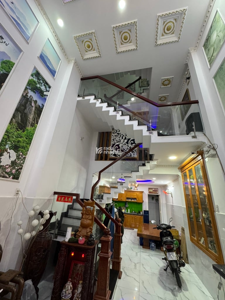 GIÁP Q6 VÀ TÂN PHÚ - NHÀ MỚI 5 TẦNG- CHIẾN LƯỢC - BTĐ- BÌNH TÂN-DT: 4*16M- 7 TỶ