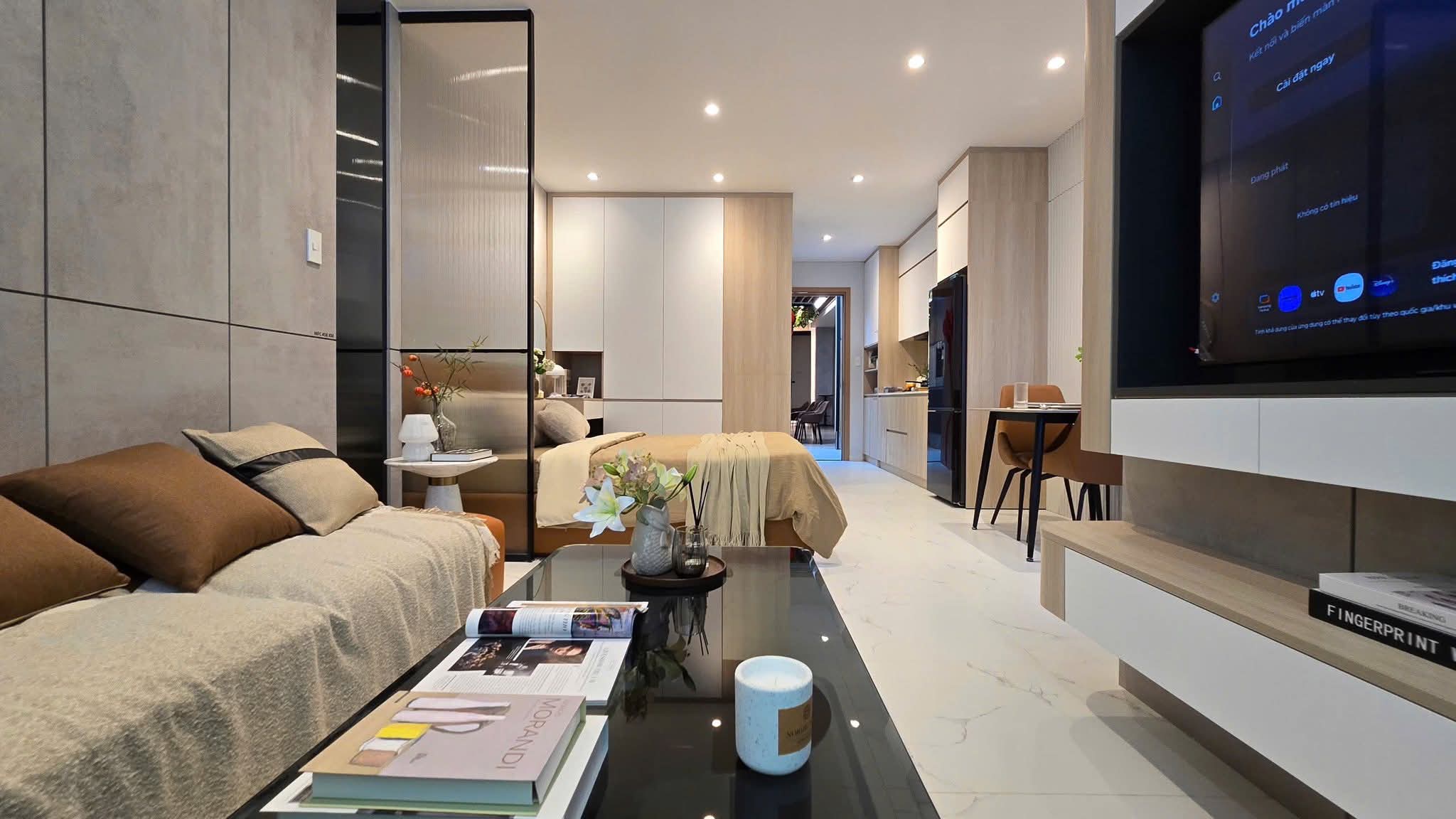 CĂN 1PN TẦNG CAO - VIEW HỒ BƠI MAXIMUS 700m2 GIÁ 1,4...TY