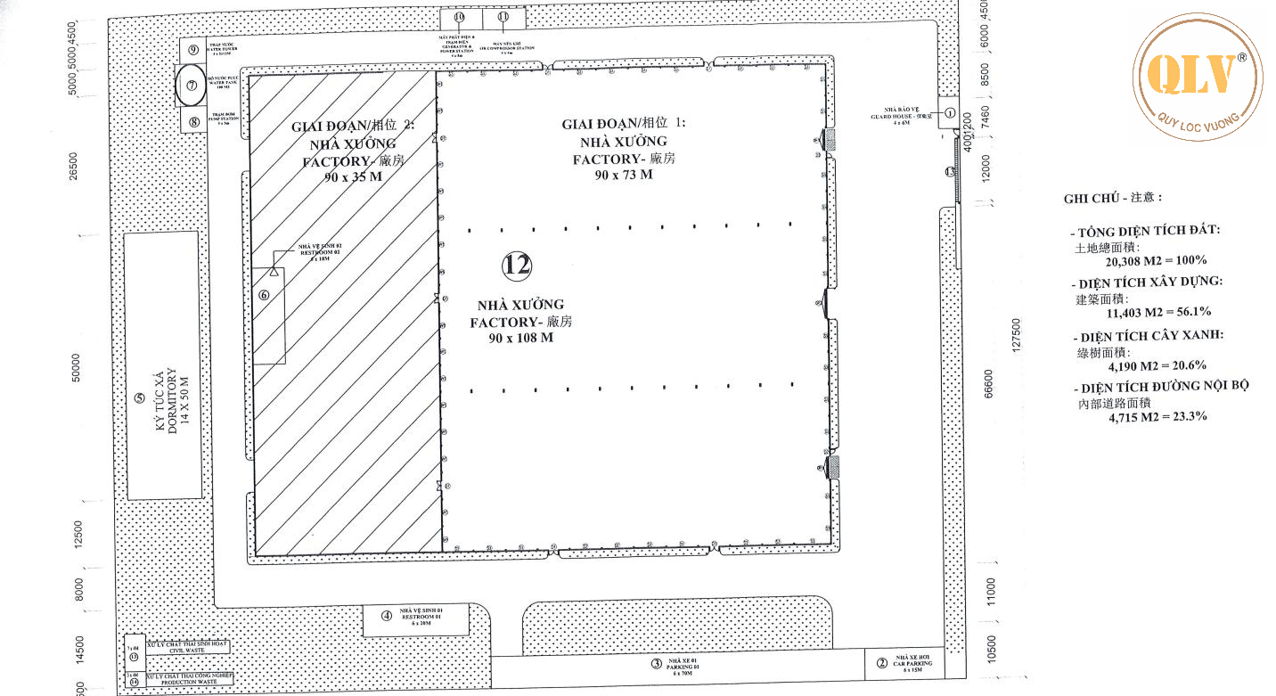 BÁN NHÀ XƯỞNG  KCN SÓNG THẦN 3, BD  11.345m2