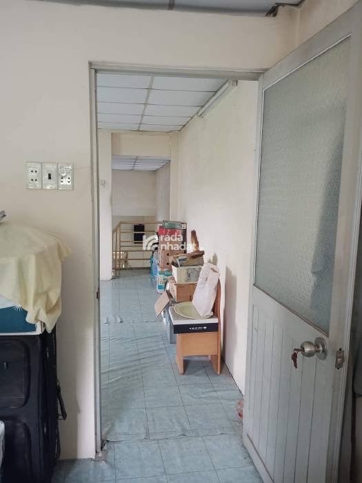 Nhà 1 trệt 1 lửng, DT thực tế 140m2 (ngang 7m, dài 23m) – diện tích sổ 105m2, vuông vức, cực đẹp. •