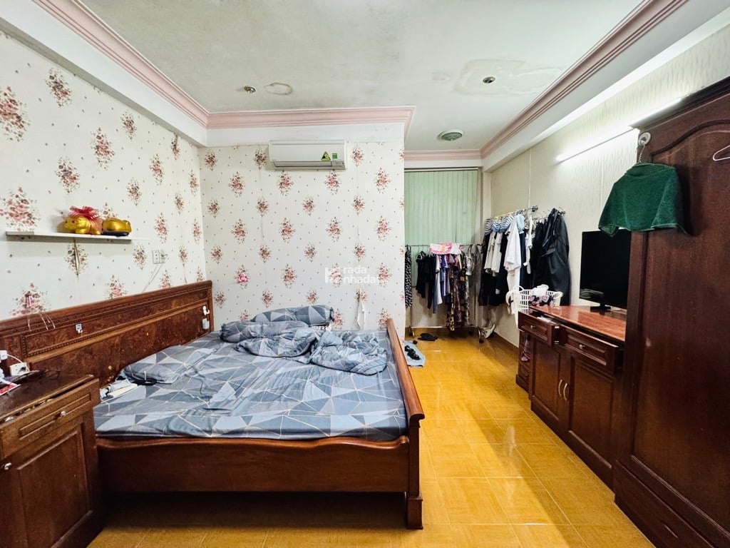 HẺM XE HƠI 5M HỒ VĂN HUÊ, PHÚ NHUẬN, 4 TẦNG CÓ KC Ở NGAY. GIẢM 350TR CHỈ CÒN 14.99T TL 