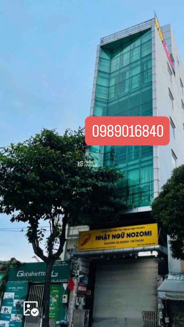 TÒA NHÀ MẶT TIỀN ĐƯỜNG KHU HIẾM NHÀ BÁN - HẦM 8 LẦU - CHO THUÊ 7100(165tr)/ TH - DOANH THU ỔN ĐINH