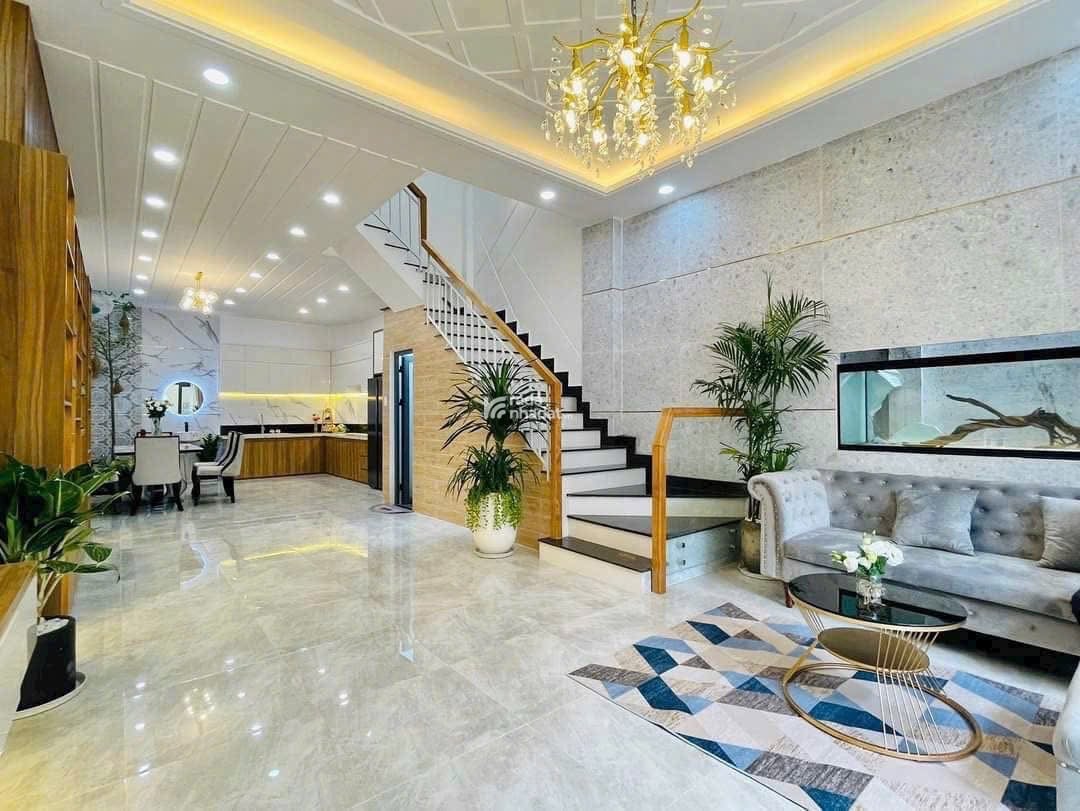 BÁN ĐẤT TẶNG NHÀ 3 TẦNG MỚI FULL NỘI THẤT - DT 75M2 – GIÁ CHỈ 6.3 TỶ TL