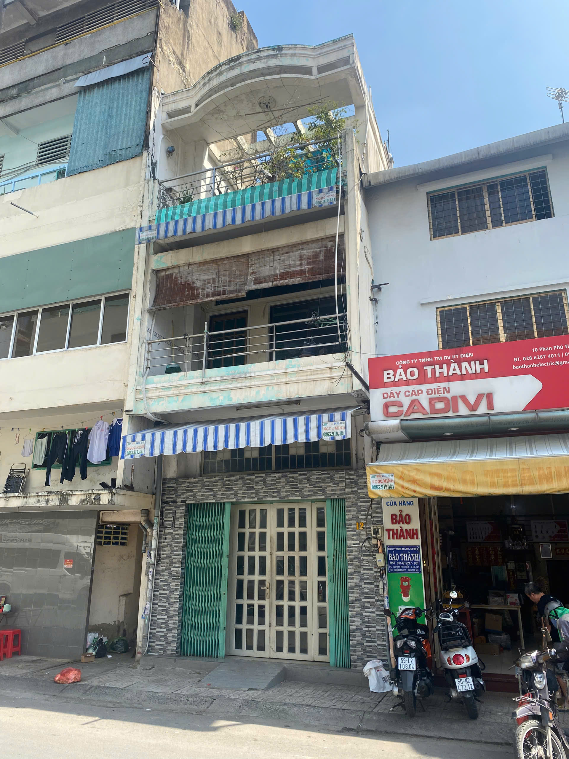 BÁN NHÀ KHU CHỢ LỚN Q5 NGANG 4M DÀI 20M KẾT CẤU SẴN 19.5 TỶ