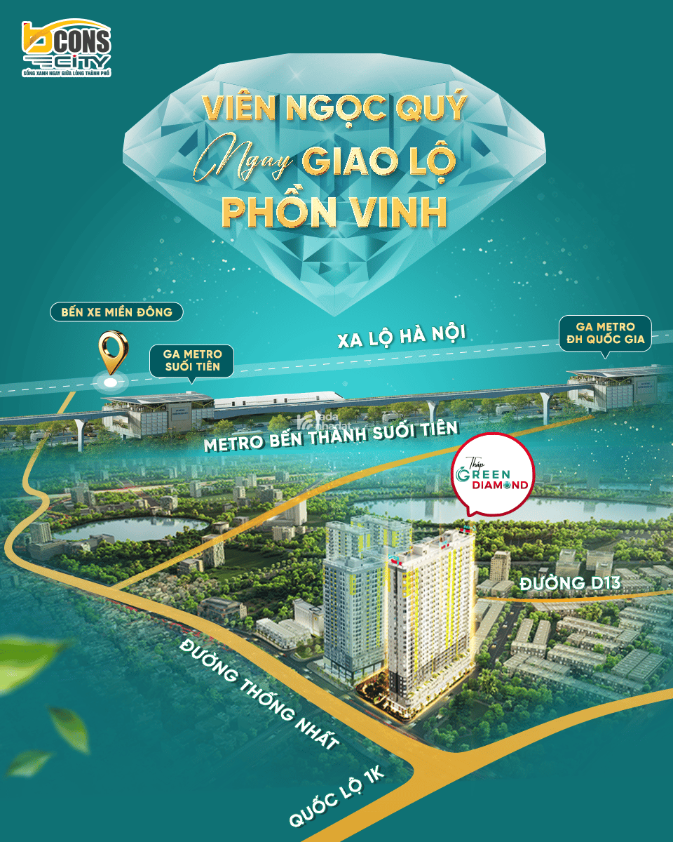 BÁN CĂN HỘ 52m2 TẠI BCONS CITY 2PN 2WC GIÁ 2T4