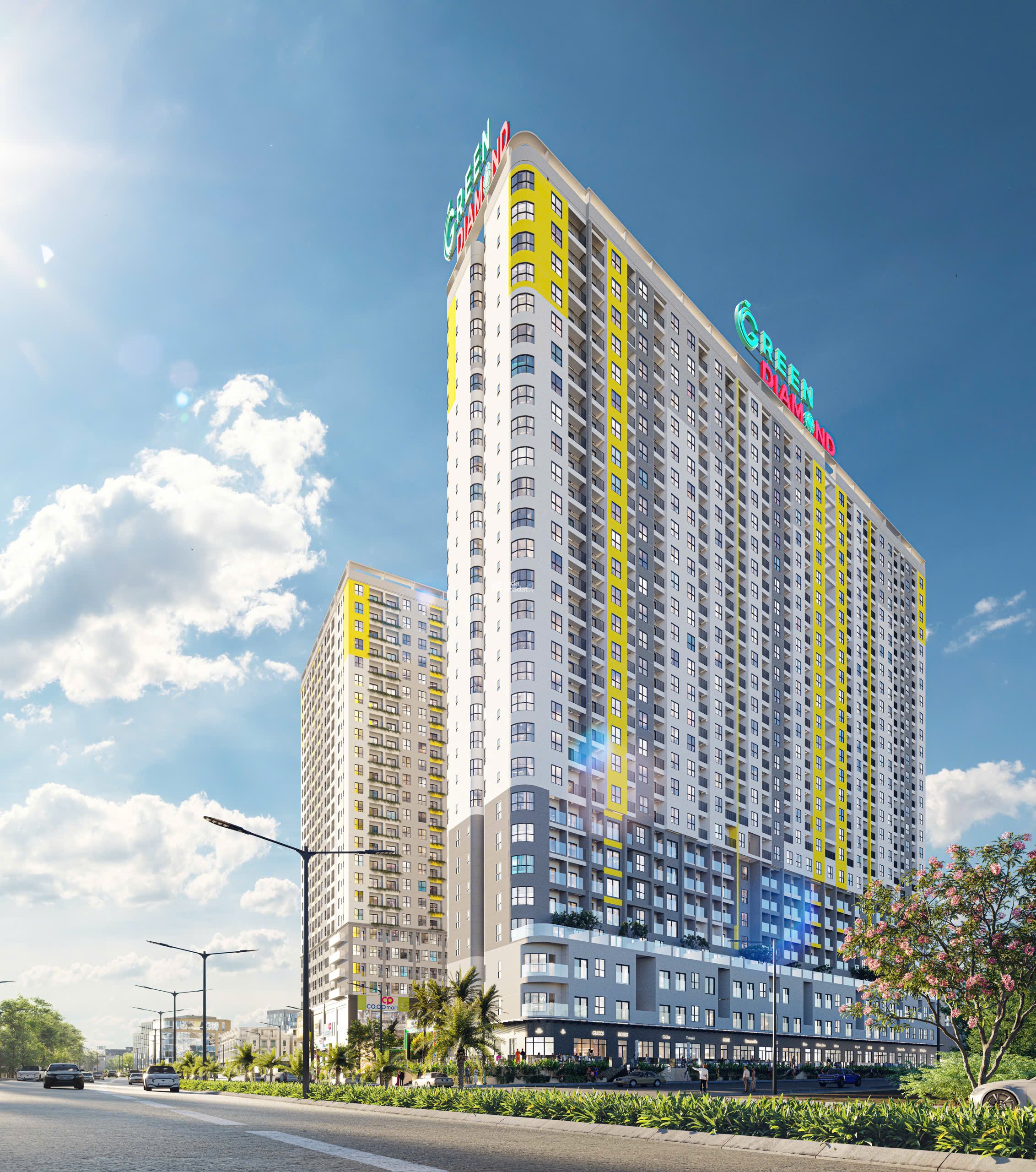 BÁN CĂN HỘ 52m2 TẠI BCONS CITY 2PN 2WC GIÁ 2T4