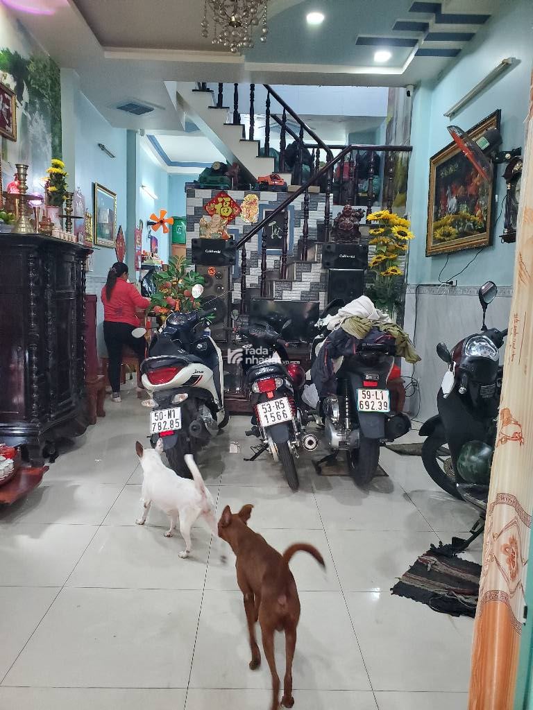 AN DƯƠNG VƯƠNG - BÌNH TÂN - GIÁP Q.6 - HẺM 6M XE HƠI TỚI NHÀ - 56M2 - 3 TẦNG BTCT - GIÁ 6,2 tỷ