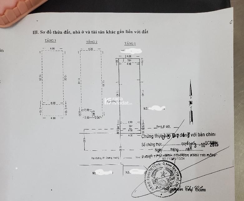AN DƯƠNG VƯƠNG - BÌNH TÂN - GIÁP Q.6 - HẺM 6M XE HƠI TỚI NHÀ - 56M2 - 3 TẦNG BTCT - GIÁ 6,2 tỷ