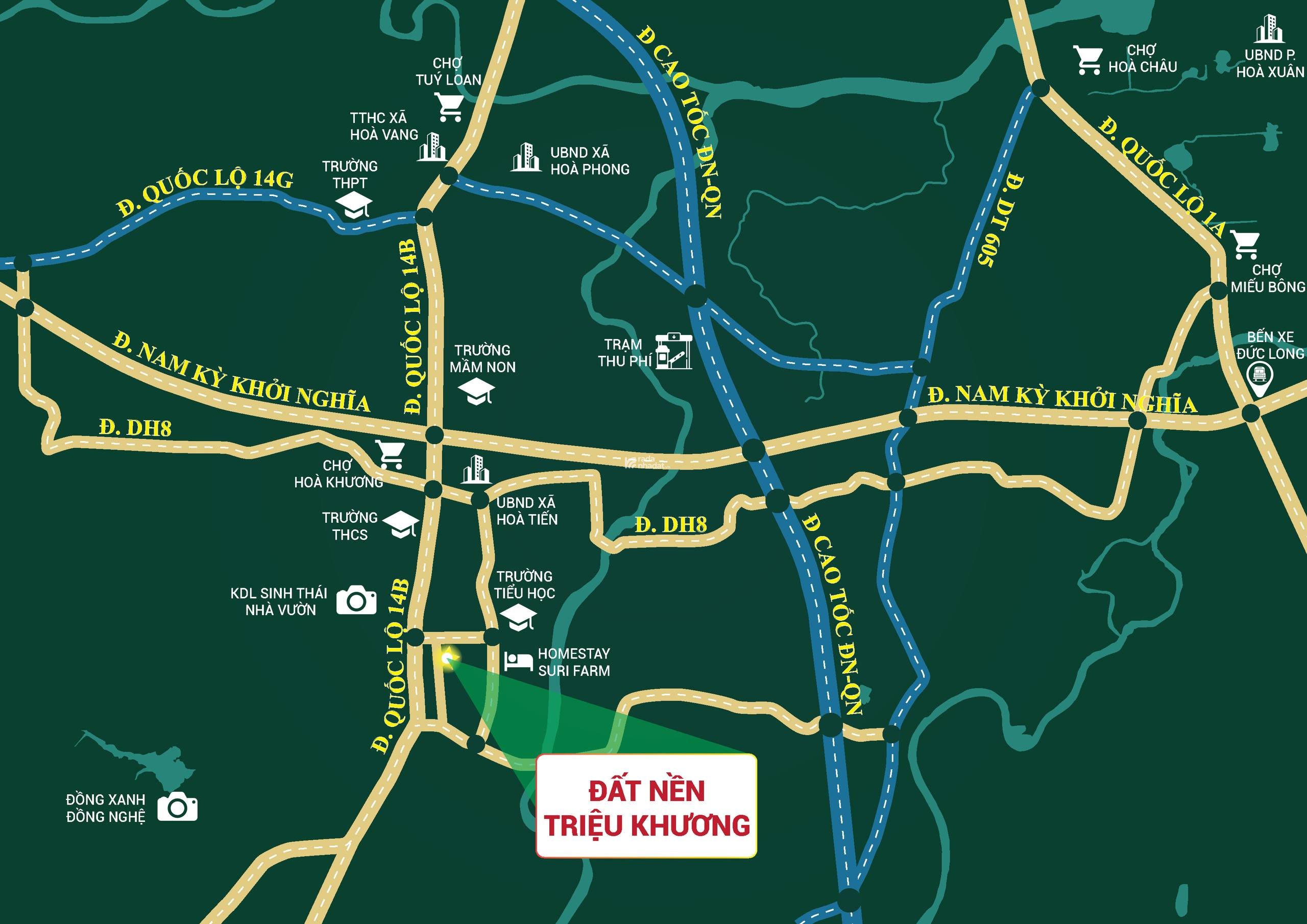 Dự án đất nền Triệu Khương, Hoà Tiến