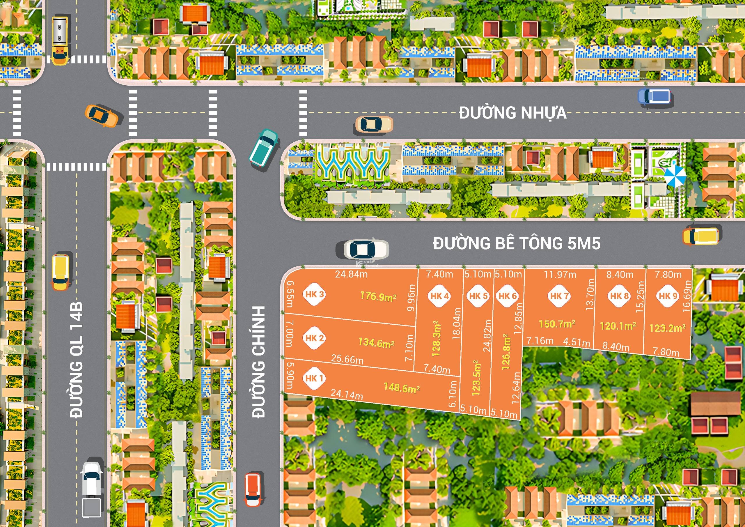 Dự án đất nền Triệu Khương, Hoà Tiến