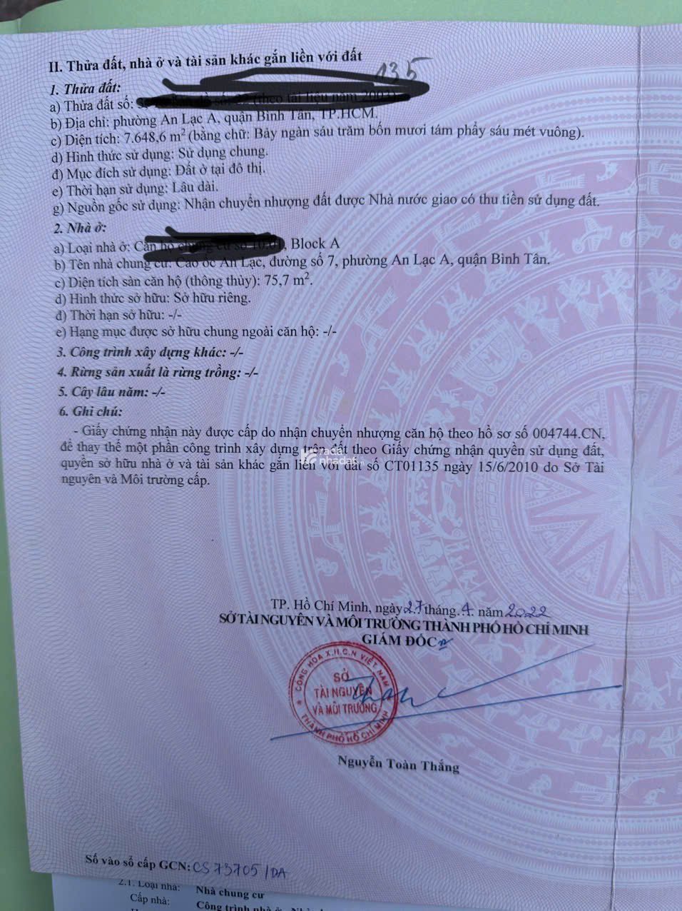 Căn hộ chung cư Moonlight Park View tọa lạc tại Đường Số 7, Phường An Lạc A, Bình Tân, Hồ Chí Minh